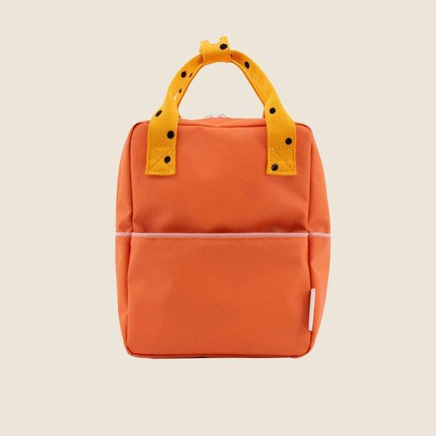 Malý recyklovaný ruksak | Mrkva + slnko