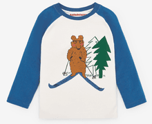 Tričko Lyžujúci medveď - Skiing Bear