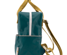 Recyklovaný ruksak | Modrozelený