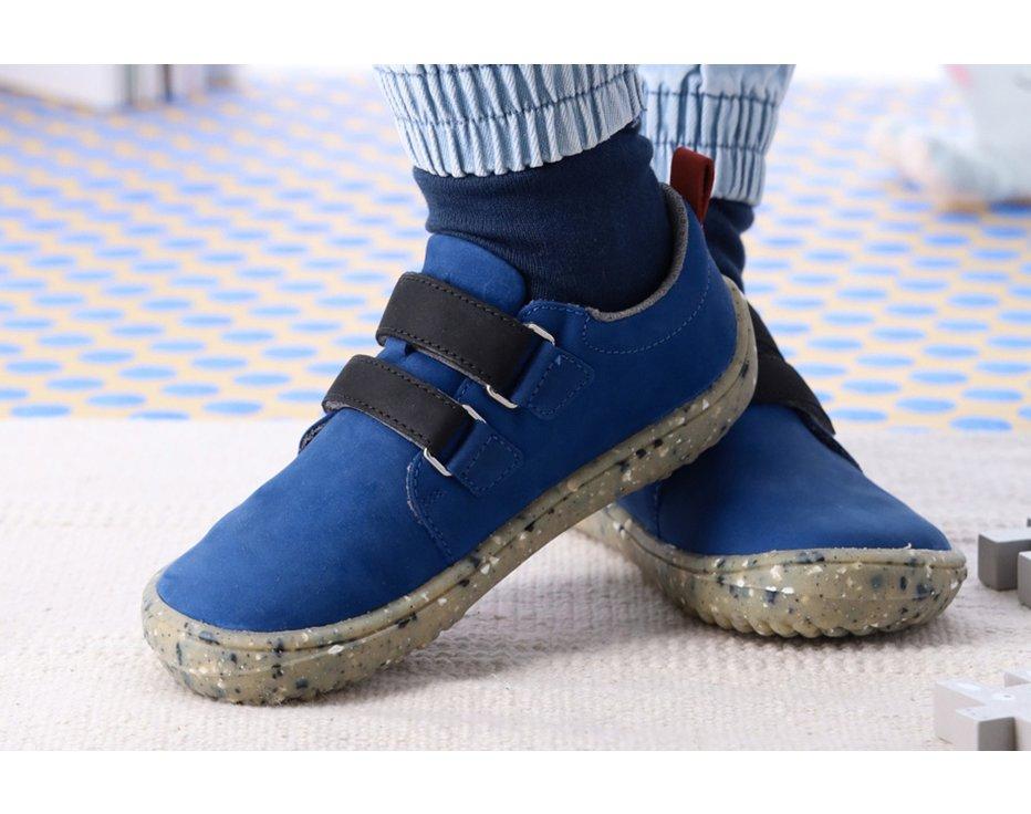 Detské barefoot topánky Be Lenka Jolly - Blue & Black
